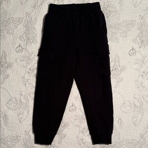Layer 8 Black Kids Joggers